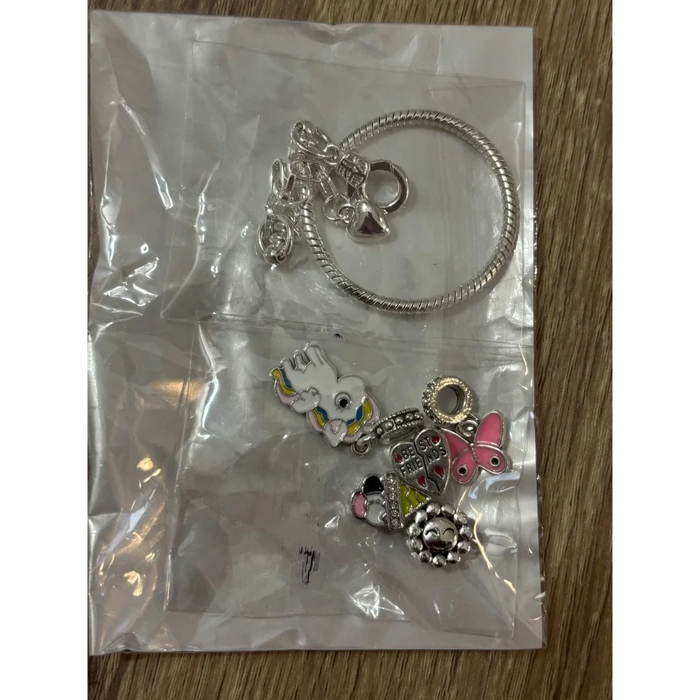 Kids 5 PR Charms and Bracelet- Set of 2
